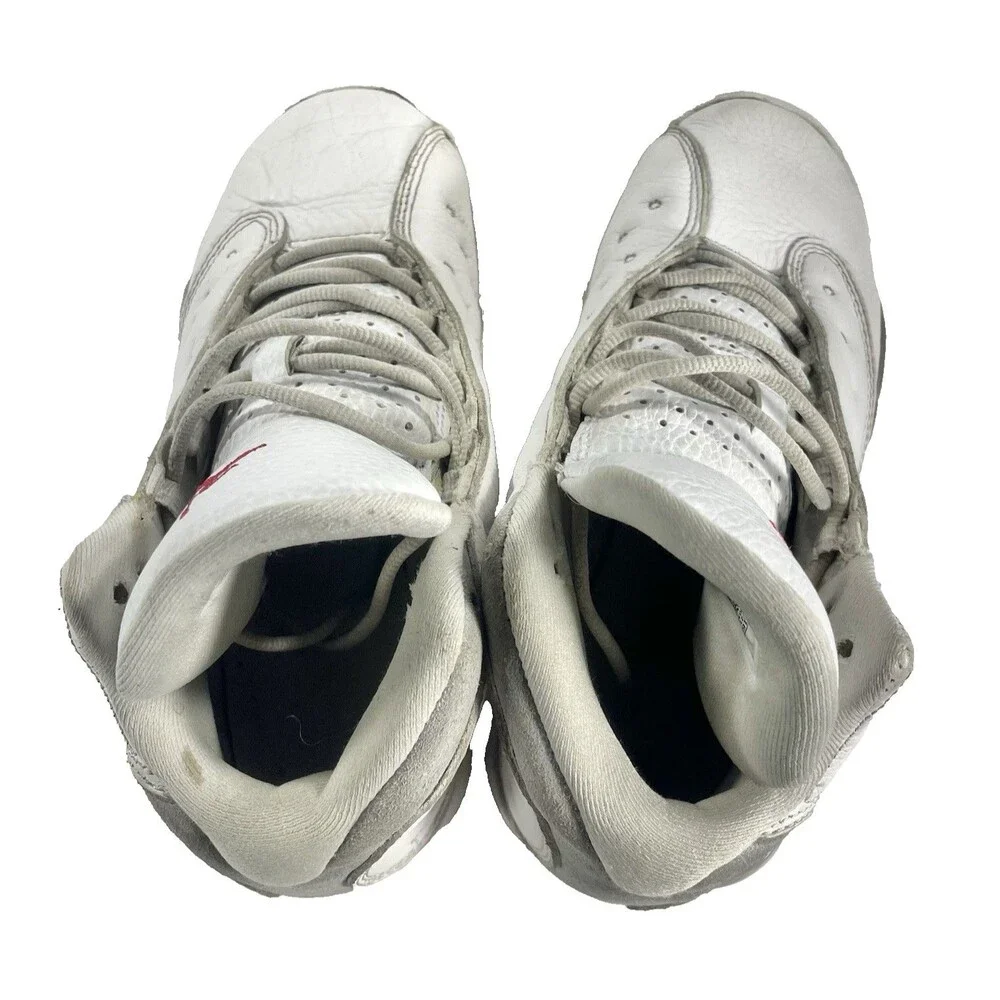 Nike Air Jordan 13 Retro Kids 4.5Y Wolf White & Grey Sneakers DJ3003-160